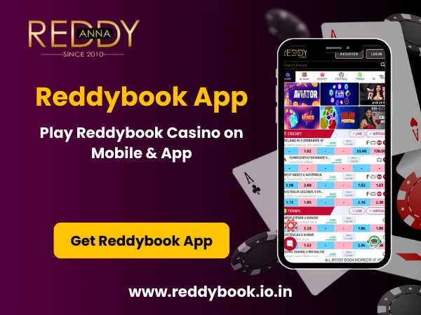 Play Reddybook Casino on Mobile & App