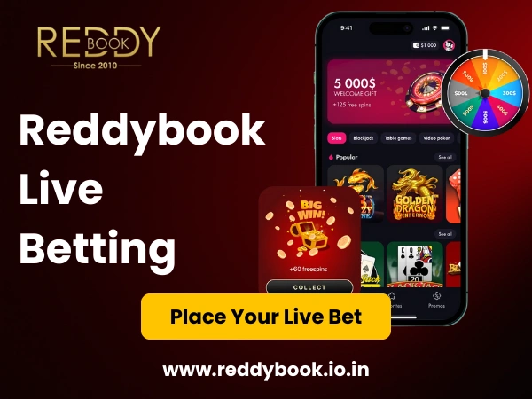 Reddybook Live Betting
