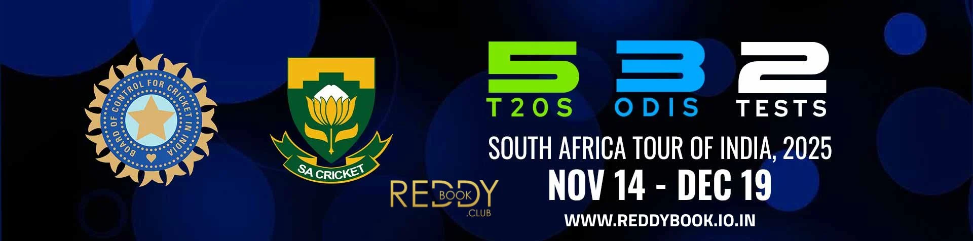 SA tour of India 2025